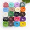 3/8 Inches Grosgrain Ribbons Fabric Ribbons, 20 Colors*2 Yards Each Total 40 Yards, Boutique Ribbons for Gifts Wrapping, DIY Bow Hair Accessories
